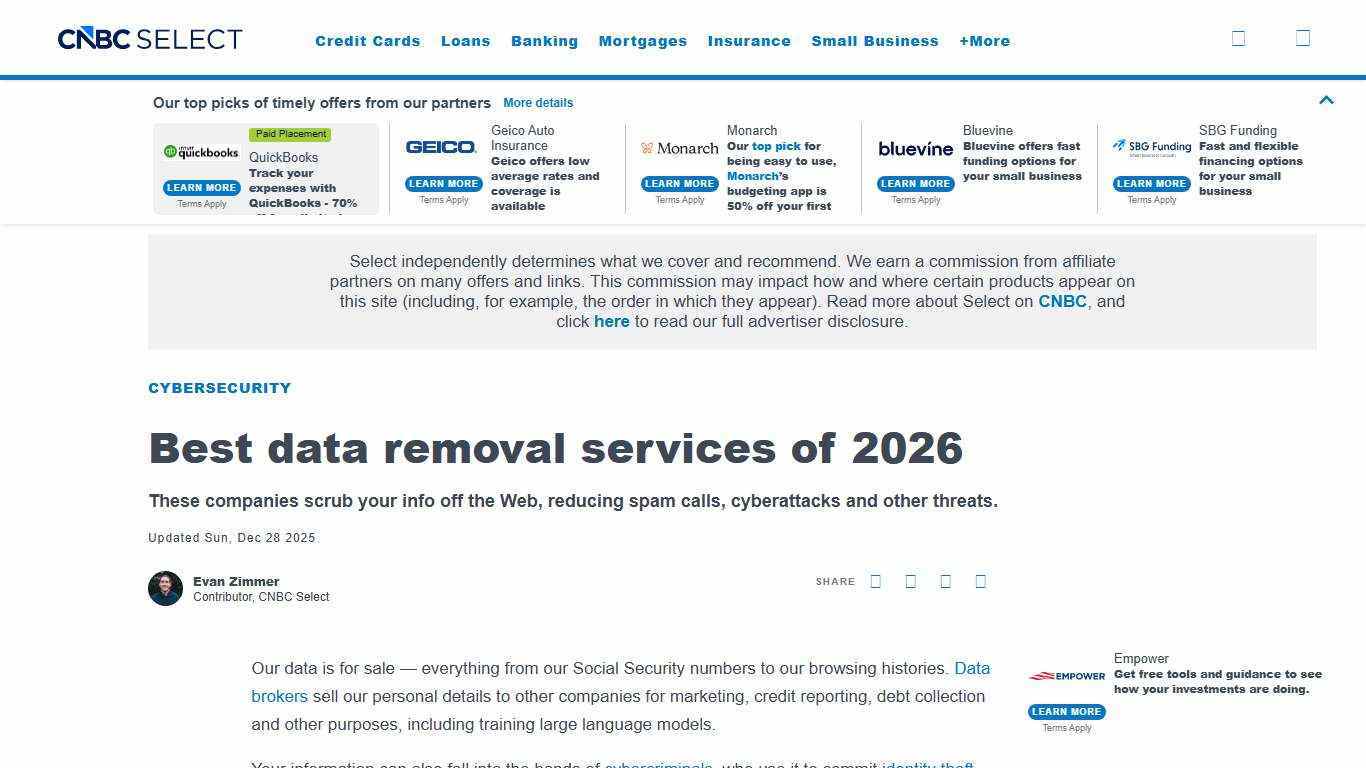 Best Data Removal Services of 2026